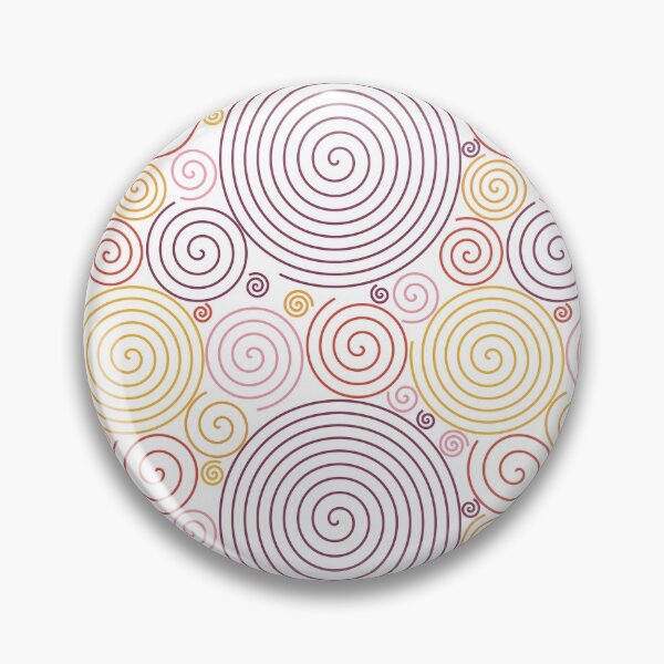 Item preview, Spirals Flower Pattern designed and sold by Wham-Bam.