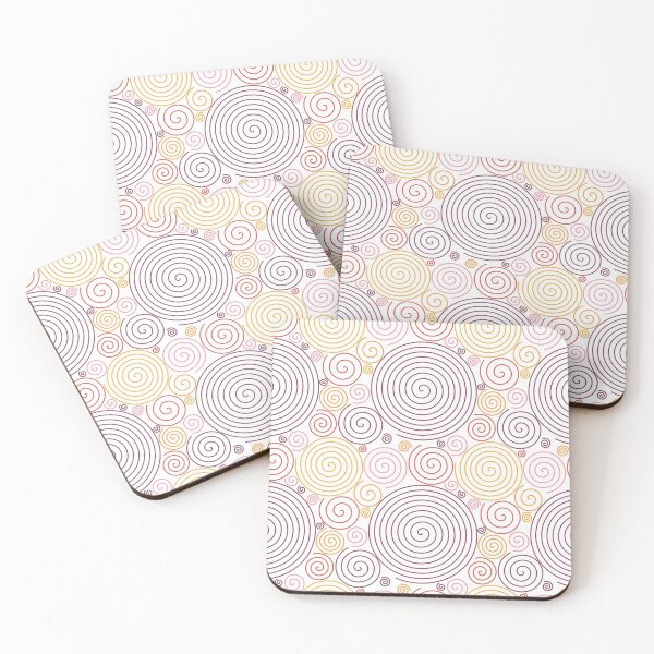 Item preview, Spirals Flower Pattern designed and sold by Wham-Bam.