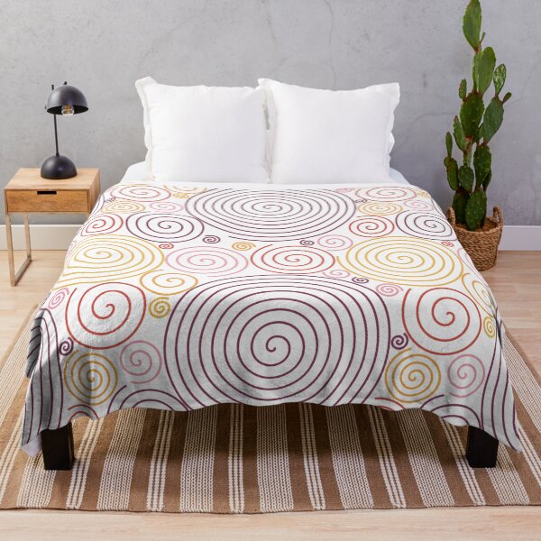 Item preview, Spirals Flower Pattern designed and sold by Wham-Bam.