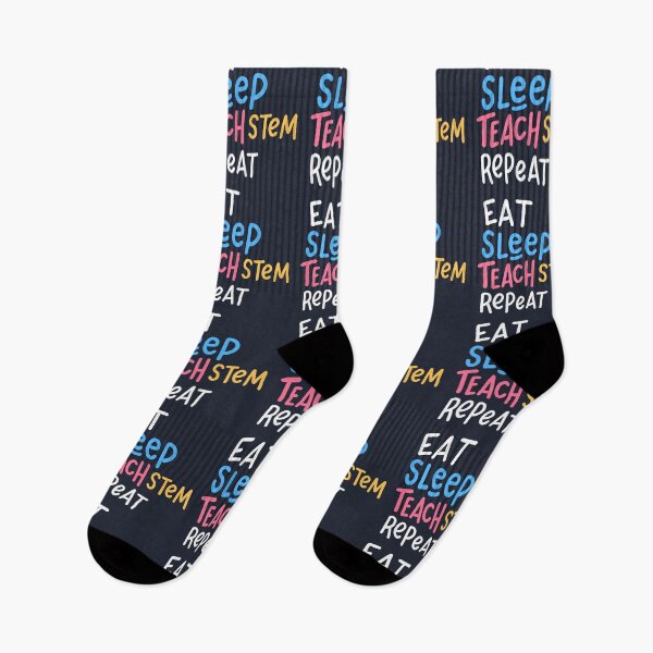 Item preview, Eat Sleep Teach Stem designed and sold by Bricke.