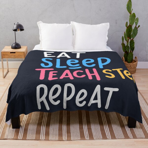 Item preview, Eat Sleep Teach Stem designed and sold by Bricke.