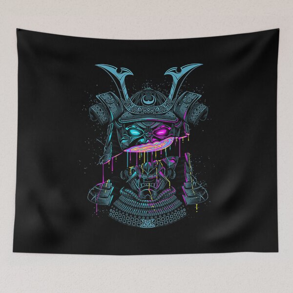 Item preview, Samurai mask liquid cut designed and sold by DeimosArt.