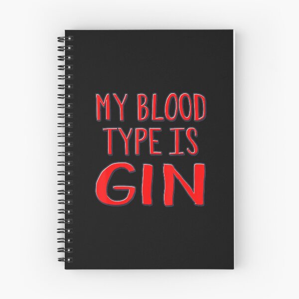 Item preview, My Blood Type Is Gin designed and sold by alifehcmc.