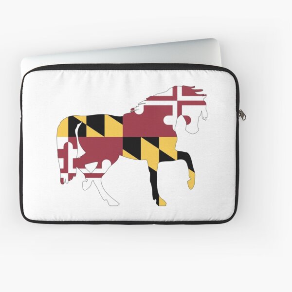 Aperçu de l'œuvre Cheval Drapeau du Maryland créée et vendue par dignenphoto.