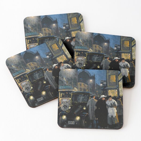 Item preview, An Evening Stroll on the Boulevard by Paul Fischer designed and sold by academic-art.