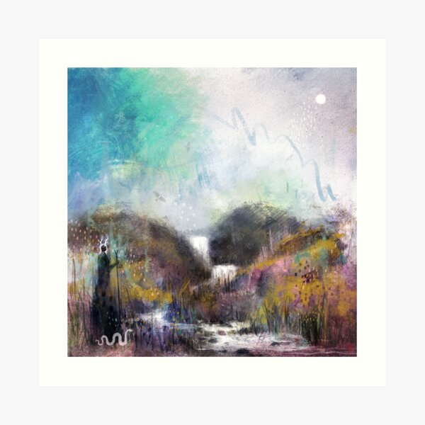 Wætergefealla - Waterfalls Art Print