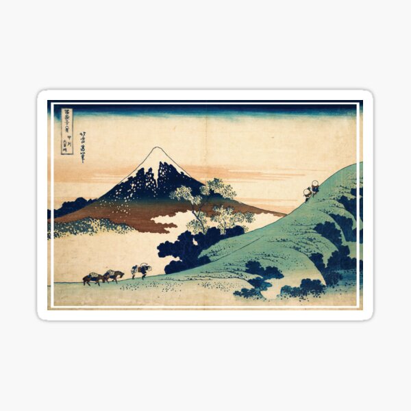 Item preview, Fuji from Inume Pass by Katsushika Hokusai designed and sold by DragonXX.