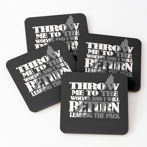 Item preview,  Throw Me To The Wolves And I Will Return Leading The Pack designed and sold by david parry.