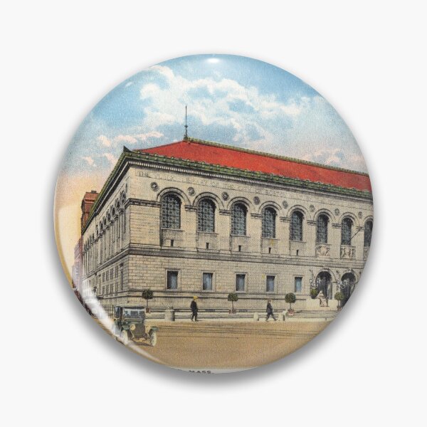 Item preview, Public Library, Boston, Massachusetts, USA designed and sold by Veriepear.