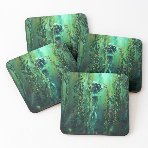 Item preview, Kelp Queen - Mermaid Art designed and sold by Shelleywebb.