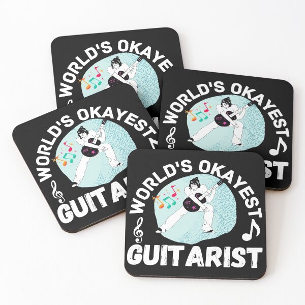Item preview, world's okayest guitarist designed and sold by ronaldsonou.
