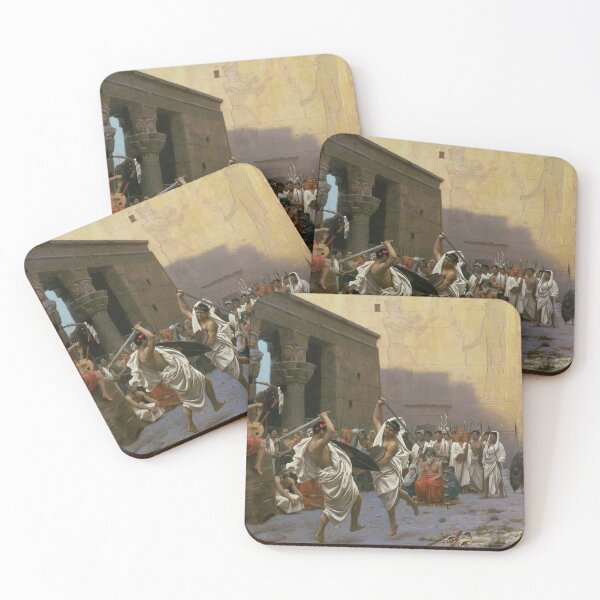 Item preview, Vintage Artwork depicting Egyptian fighters designed and sold by Vintage Designs +.