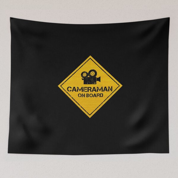 Item preview, Cameraman On Board - Cinematographer designed and sold by CAUTION SHOP.