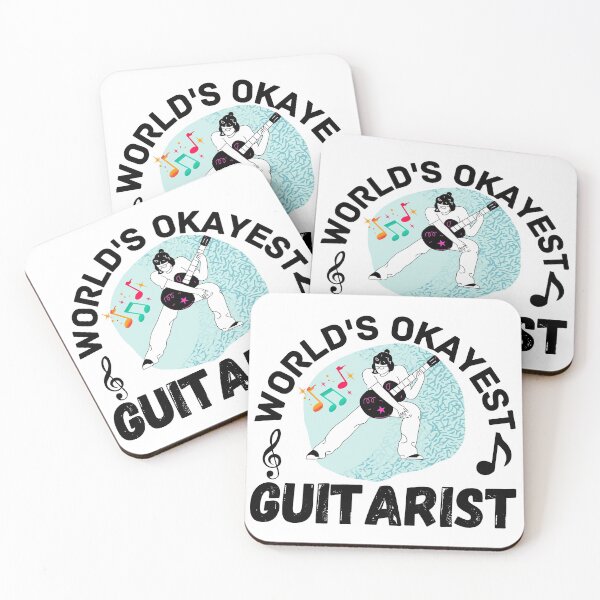 Item preview, world's okayest guitarist designed and sold by ronaldsonou.