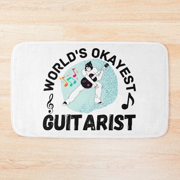 Item preview, world's okayest guitarist designed and sold by ronaldsonou.