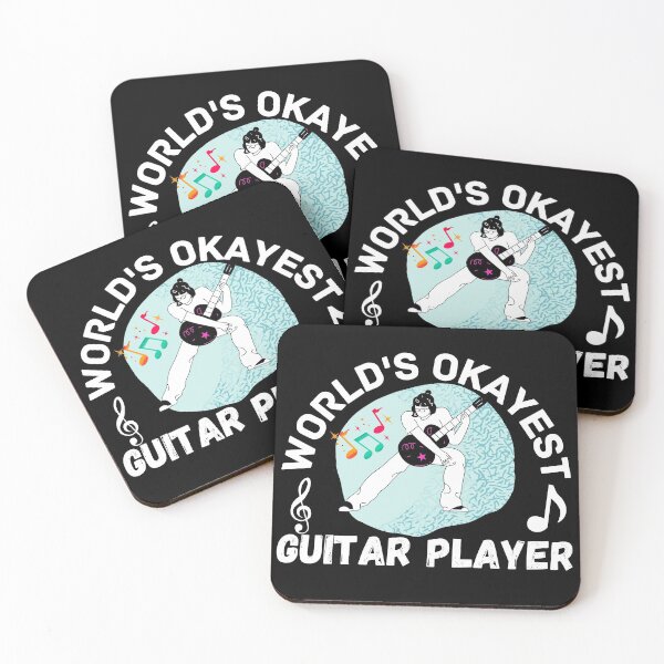 Item preview, world's okayest guitar player designed and sold by ronaldsonou.