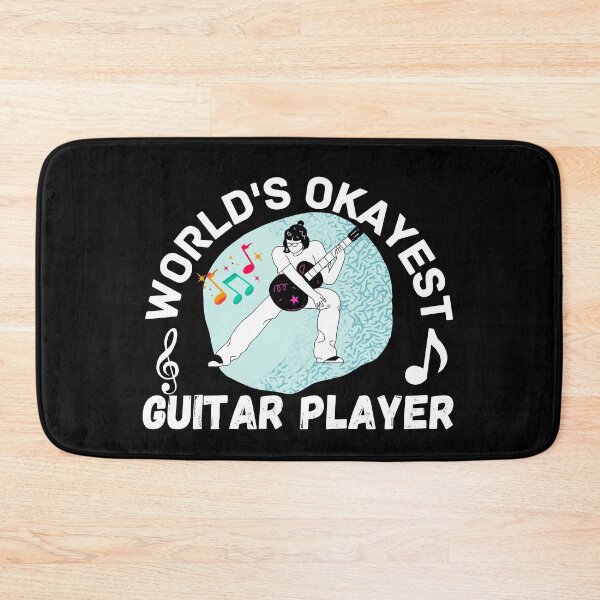 Item preview, world's okayest guitar player designed and sold by ronaldsonou.