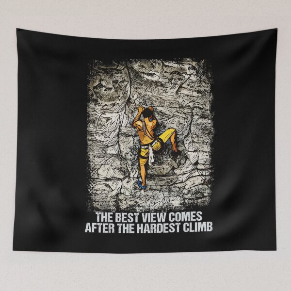 Item preview, Rock Climbing Reaching for the Mountain Summit designed and sold by Naumovski.