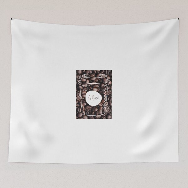 Item preview, Coffee Beans and Cup designed and sold by Ubermorgen.