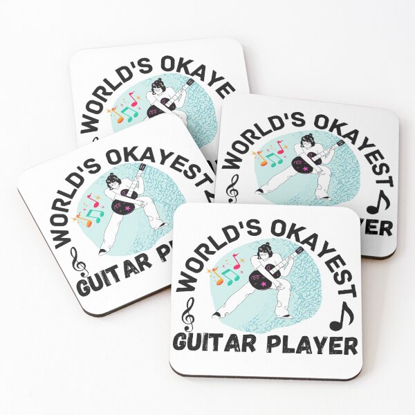 Item preview, world's okayest guitar player designed and sold by ronaldsonou.