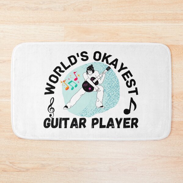Item preview, world's okayest guitar player designed and sold by ronaldsonou.