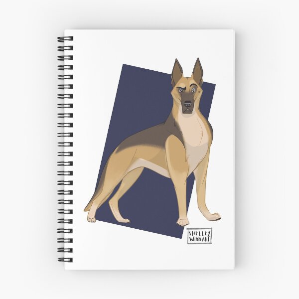 Item preview, German Shepherd, Alsation, Police Dog Art designed and sold by Shelleywebb.