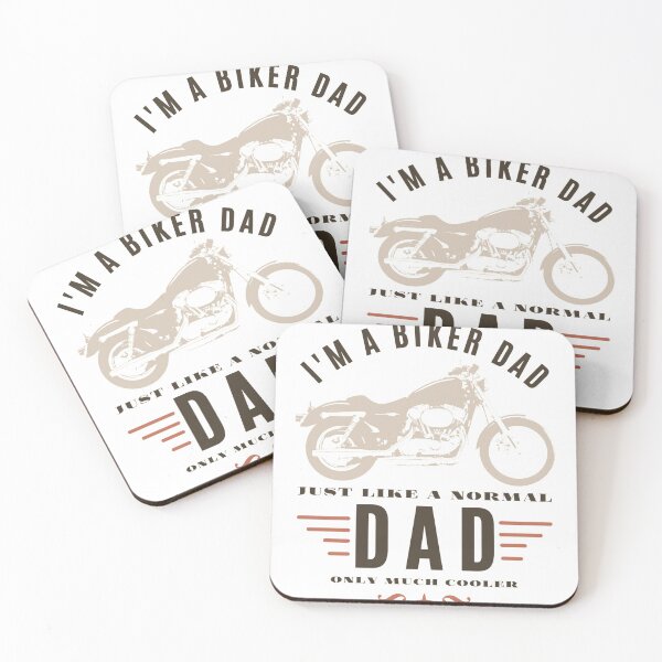 Item preview, I'm a Biker Dad Just Like a Normal Dad Only Much Cooler designed and sold by TINASTORESHOPE.