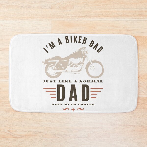 Item preview, I'm a Biker Dad Just Like a Normal Dad Only Much Cooler designed and sold by TINASTORESHOPE.