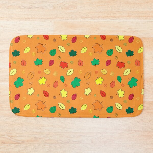 Item preview, Autumn leaves detail pattern trendy designed and sold by cutecrazytshirt.