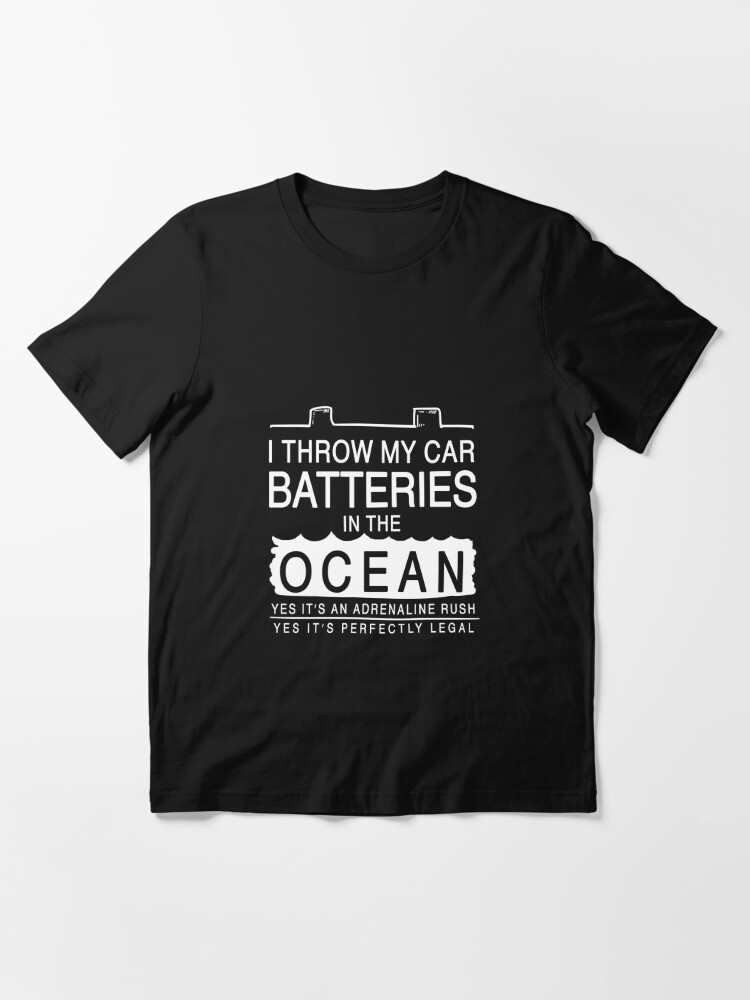 Car batteries yearn for the ocean shirt, hoodie, sweater and v-neck t-shirt