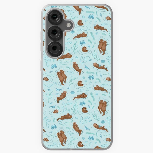 Item preview, Sea Otter Pattern, Sea Otter Seamless Pattern, Sea Otter designed and sold by graphic-genie.