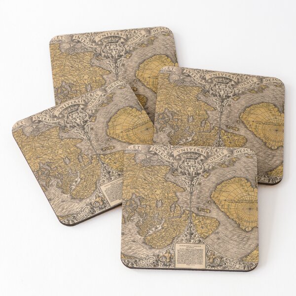 Item preview, Vintage World Map designed and sold by fireproofblaze.