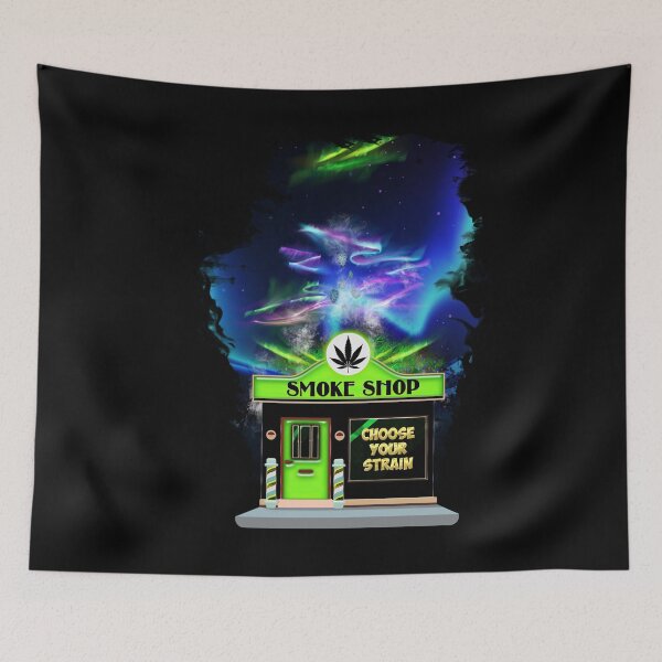 Item preview, SMOKE SHOP Choose Your Strain Marijuana Weed Shop designed and sold by DabGraphic.