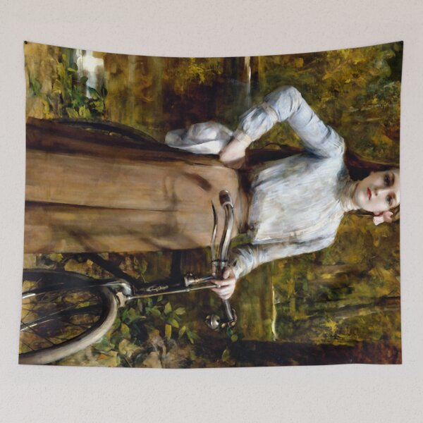 Item preview, Cycling in Le Vésinet by Comerre  designed and sold by academic-art.