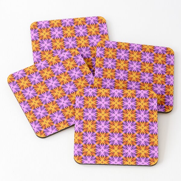 Item preview, Colourful Vibrant Orange Purple Halloween Party Magical Pattern - For A Modern Witch designed and sold by PatternPerfect.