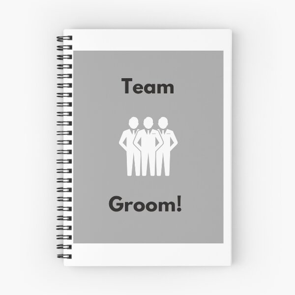 Item preview, Team groom designed and sold by Stationeryamore.