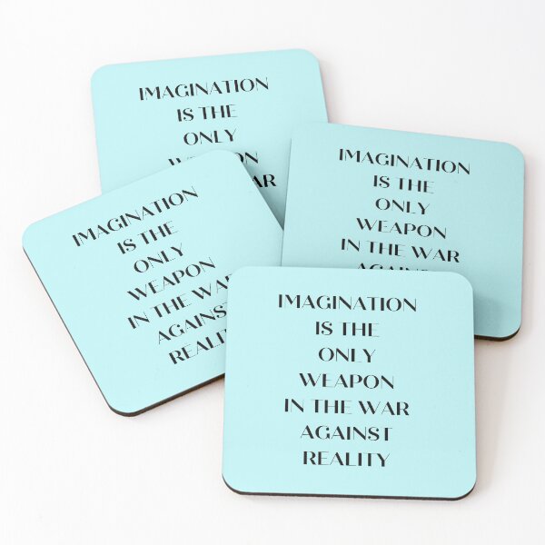 Item preview, Imagination is the only weapon in the war against reality designed and sold by Artloverperson1.