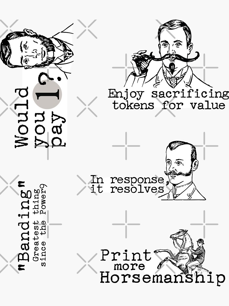 Magic the gathering jokes Sticker Bundle