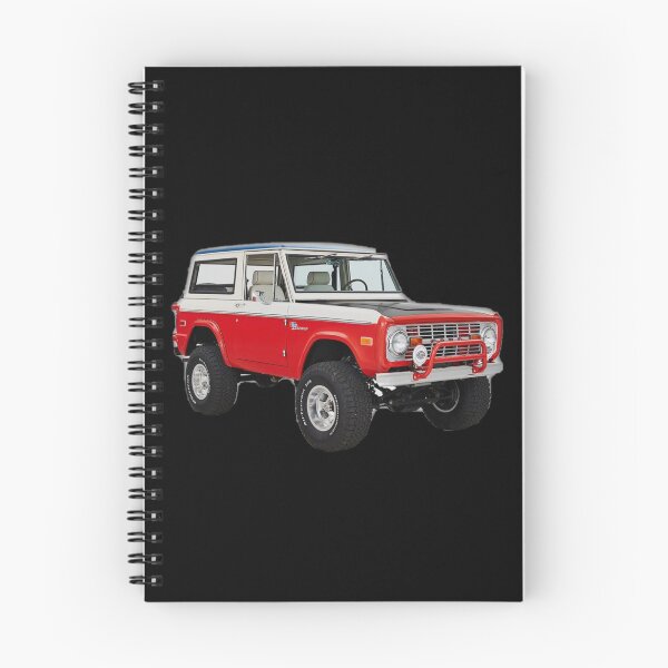 Item preview, Red & White Classic Ford Bronco  designed and sold by ArticPen.