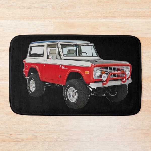 Item preview, Red & White Classic Ford Bronco  designed and sold by ArticPen.