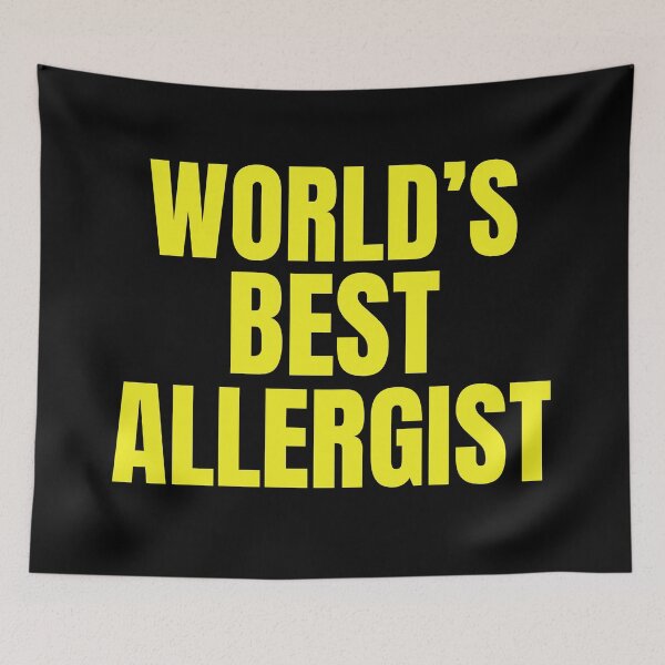 Item preview, World's Best Allergist | Funny Quote For Allergists or Immunologists designed and sold by The-ItemShop.