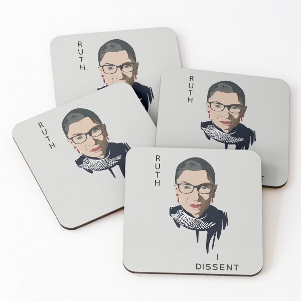 Item preview, RBG RUTH BADER GINSBURG Notorious Rbg feminism Poster Supreme court face mask designed and sold by GalleryArtField.