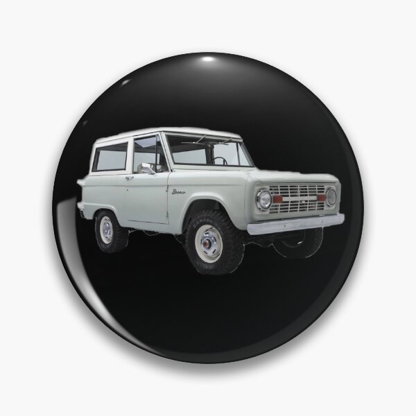 Item preview, White Classic Ford Bronco designed and sold by ArticPen.