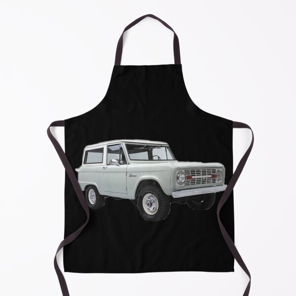 Item preview, White Classic Ford Bronco designed and sold by ArticPen.