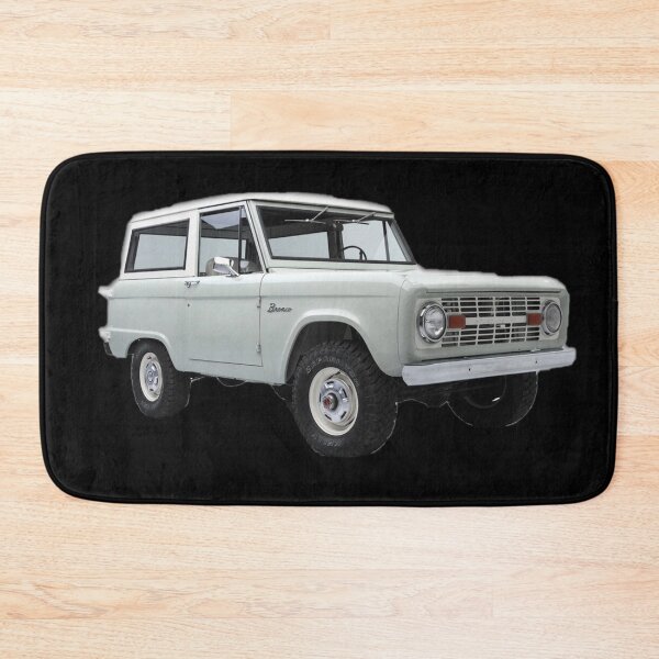 Aperçu de l'œuvre Ford Bronco classique blanc créée et vendue par ArticPen.