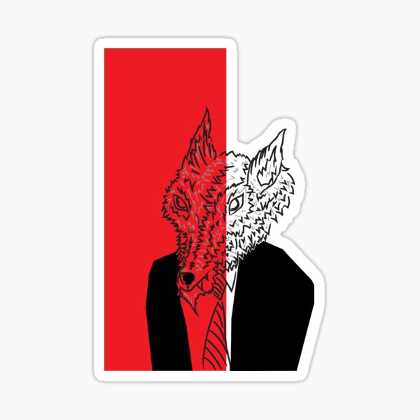 Wolf in Men's Clothing 1 Sticker