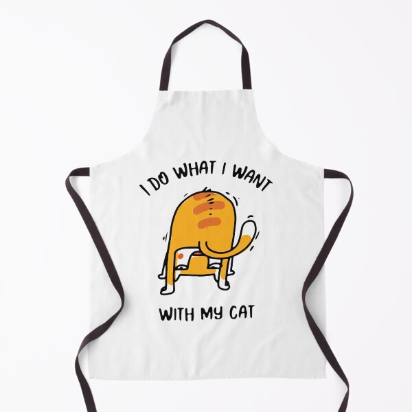 Aperçu de l'œuvre Chat drôle je fais ce que je veux avec mon chat créée et vendue par HappyBright.