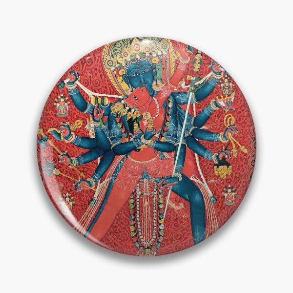 Item preview, Chakrasamvara and consort Vajravarahi designed and sold by redoARTstore.
