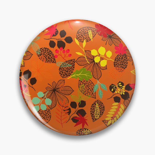 Item preview, Autumn Leaves Detail Pattern bright and vibrant designed and sold by cutecrazytshirt.