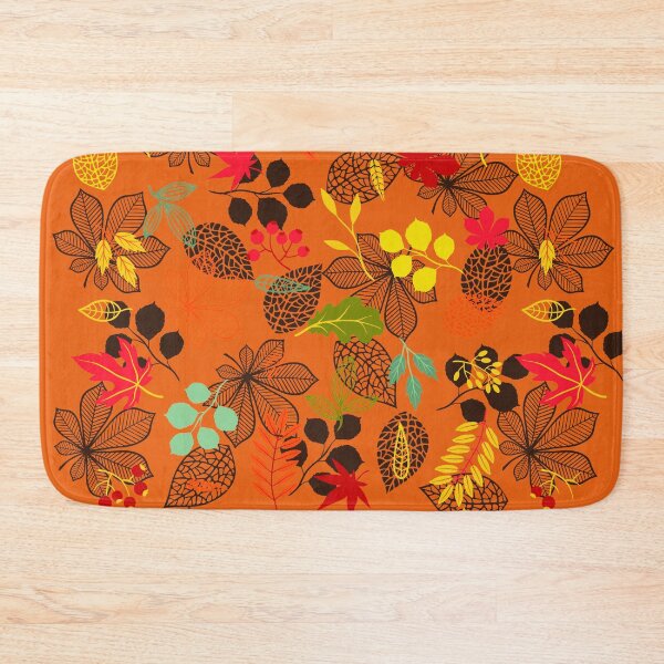 Item preview, Autumn Leaves Detail Pattern bright and vibrant designed and sold by cutecrazytshirt.